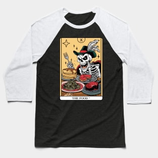 Funny Tarot Card : The Food Baseball T-Shirt